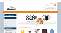 Desktop Screenshot of bravopromo.com